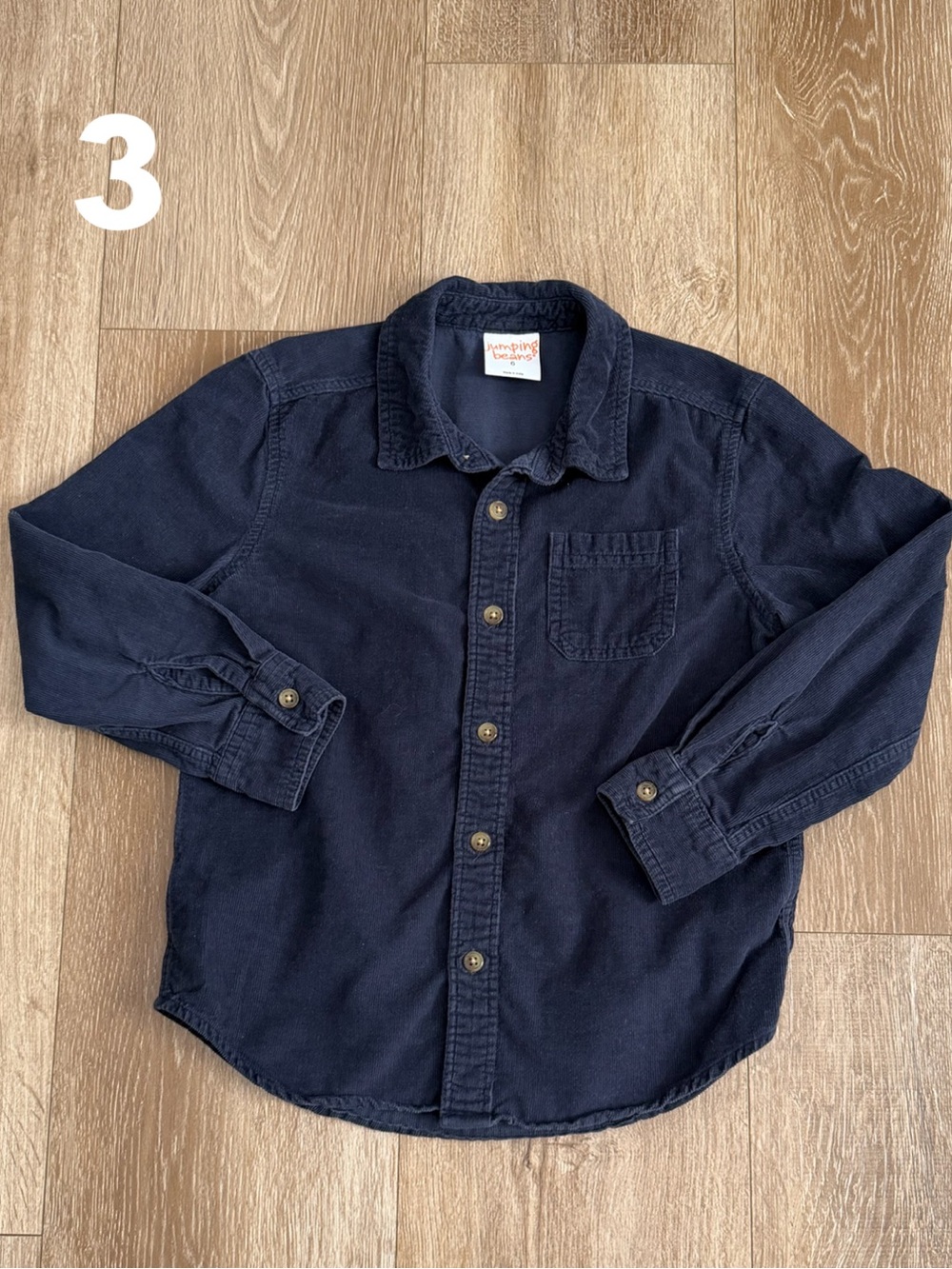 BUNDLE (10) Kids Boys Shirt Jeans and Pants Mixed Clothing Fall Winter Size 6 - Picture 4 of 9